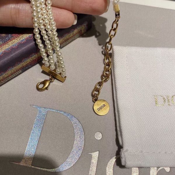 18K CD 30 Montaigne Pearl Bracelet - 图片 7