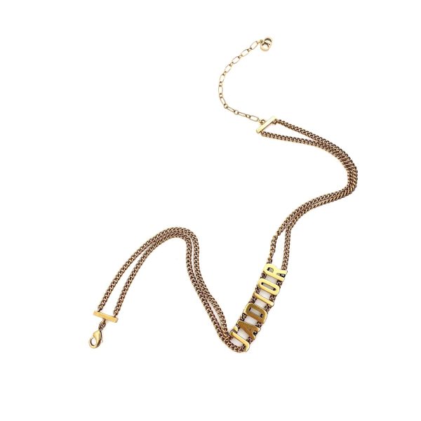 18K CD J'Adior Choker Chain Necklace - 图片 7