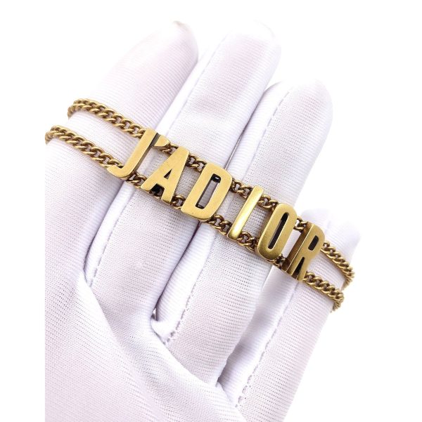 18K CD J'Adior Choker Chain Necklace - 图片 5
