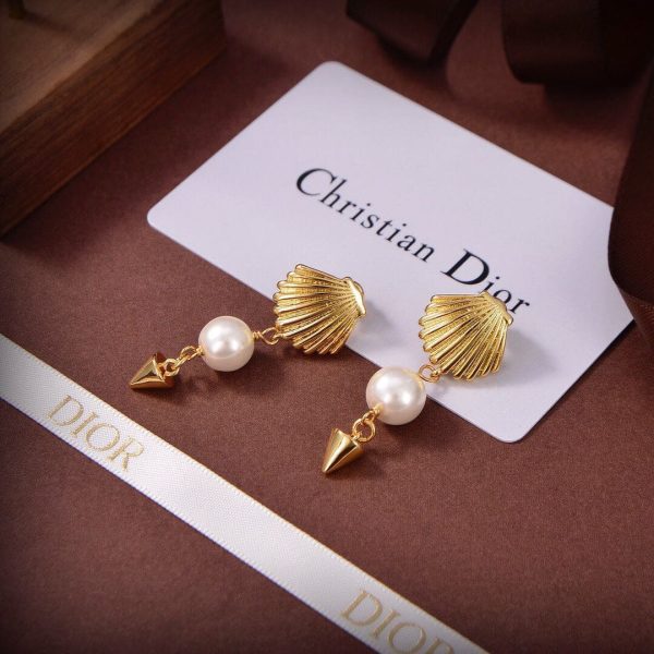 18K CD Sea Garden Earrings - 图片 4