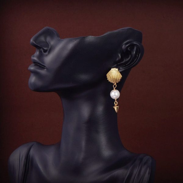 18K CD Sea Garden Earrings - 图片 3