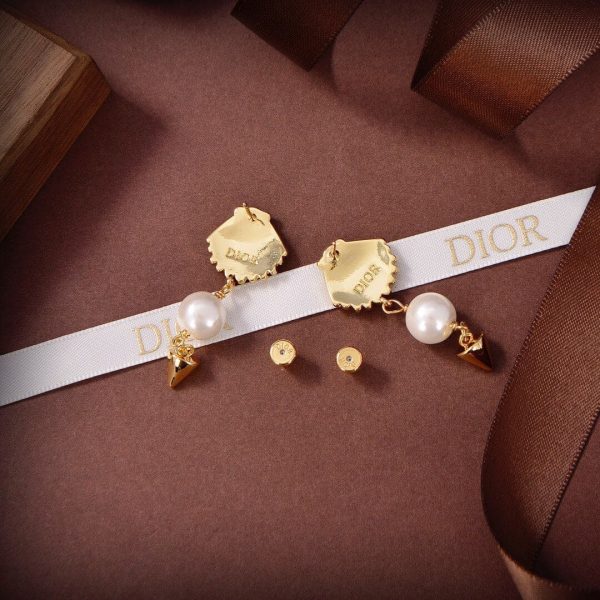 18K CD Sea Garden Earrings - 图片 6