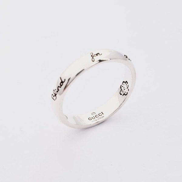 Double G Blind For Love Ring - 图片 2