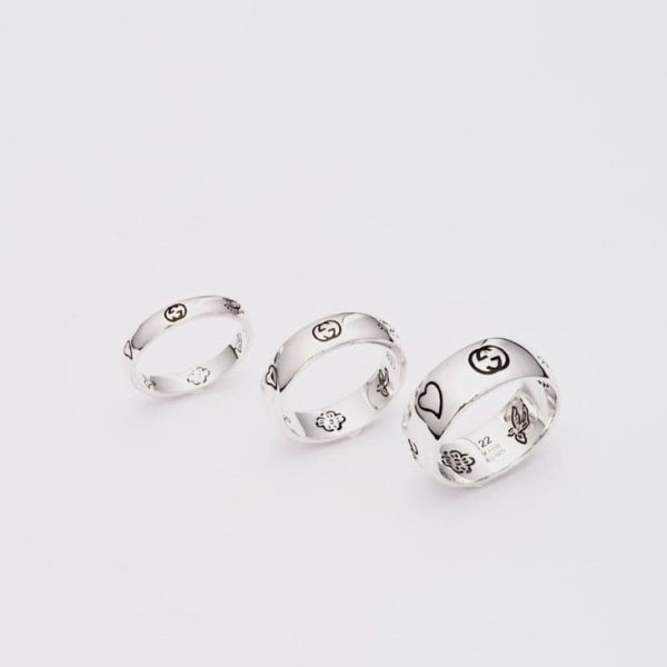 Double G Blind For Love Ring - 图片 3