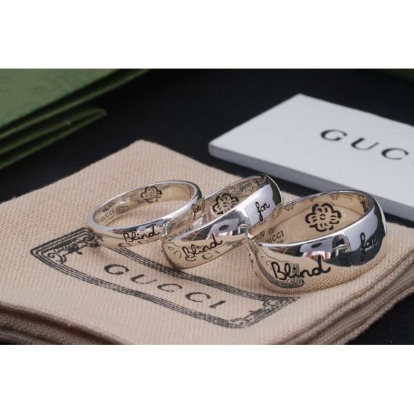 Double G Blind For Love Ring - 图片 4