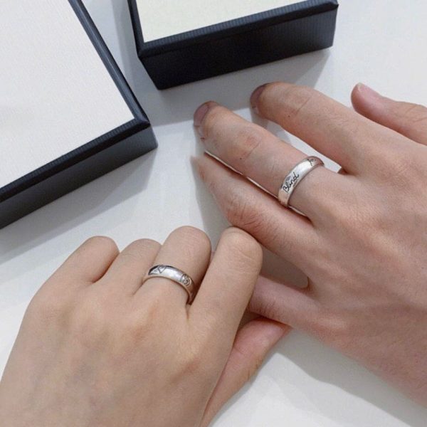 Double G Blind For Love Ring - 图片 7