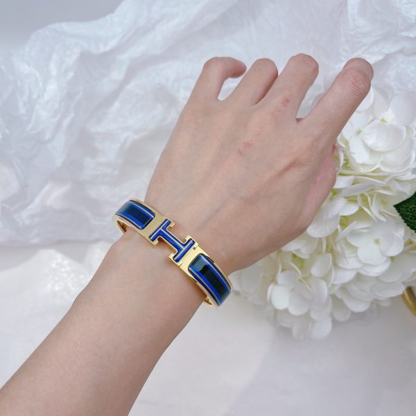 18K Clic H Purple Bracelet - 图片 3