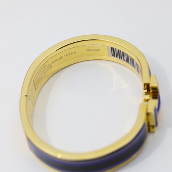 18K Clic H Purple Bracelet - 图片 5