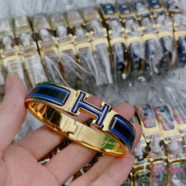 18K Clic H Purple Bracelet - 图片 7