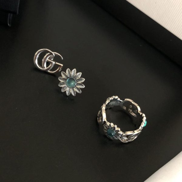 Double G Flowers Ring - 图片 4