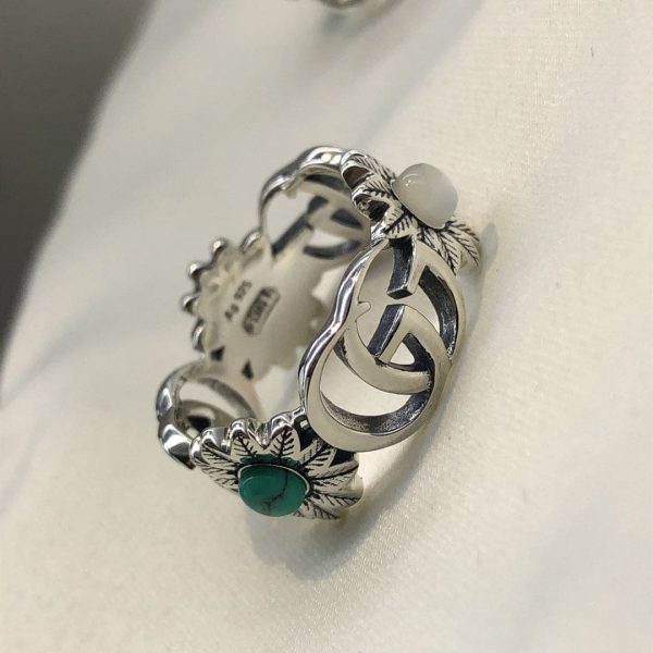 Double G Flowers Ring - 图片 10