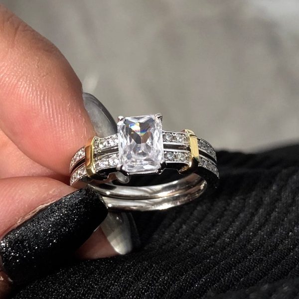 18K T Diamonds Ring - 图片 2