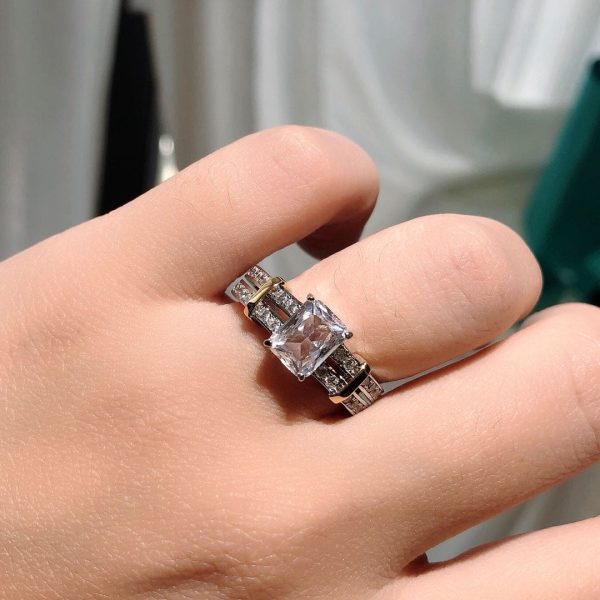 18K T Diamonds Ring - 图片 4