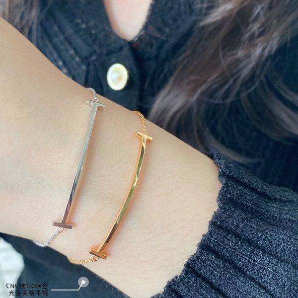 18K T Smile Bracelet - 图片 9