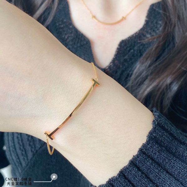 18K T Smile Bracelet - 图片 3