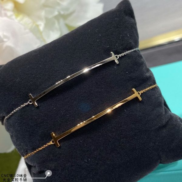18K T Smile Bracelet - 图片 6