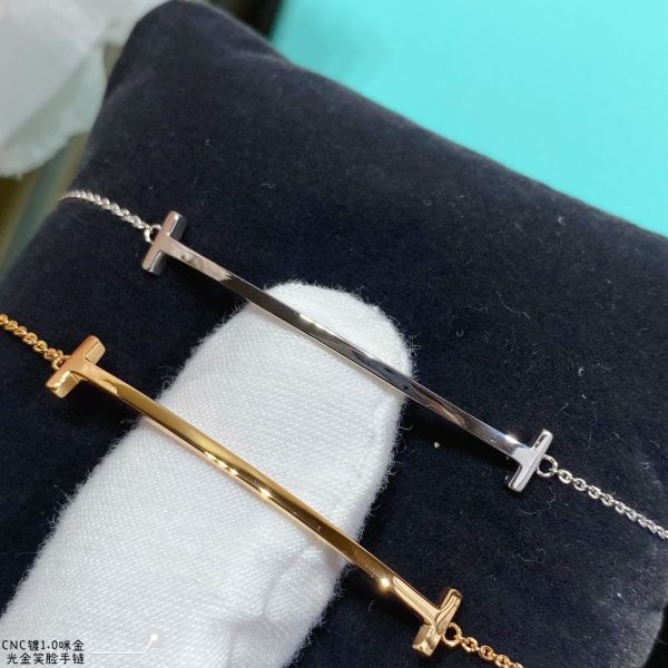 18K T Smile Bracelet - 图片 8