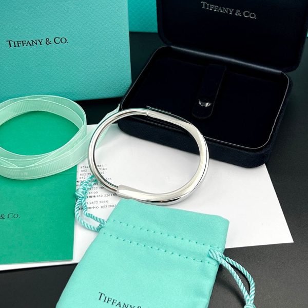 18K T Lock Bangle Bracelet - 图片 14