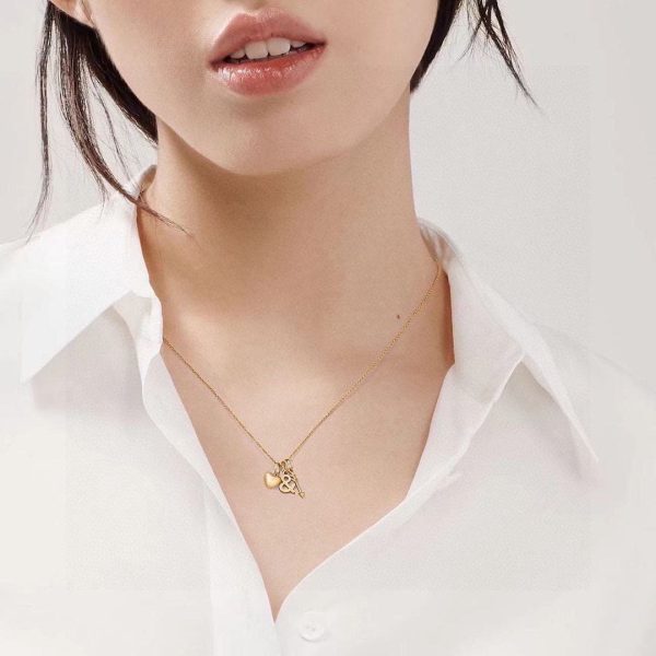 18K T Wine and Dine Pendant Necklace - 图片 3