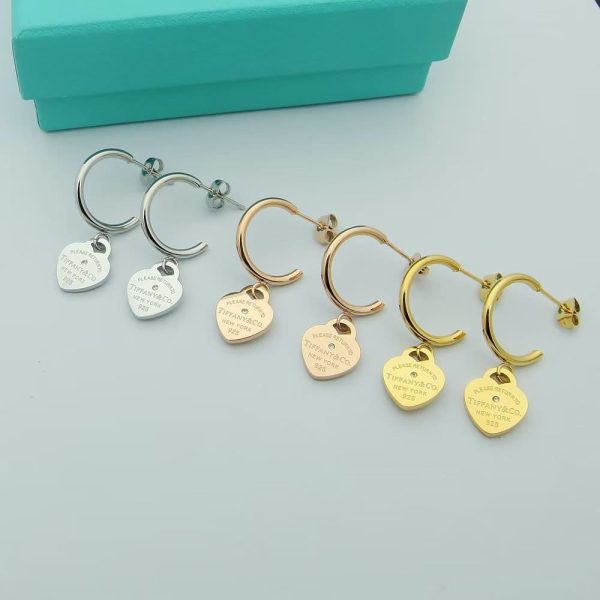 18K Return to Tiffany Hoop Earrings - 图片 12