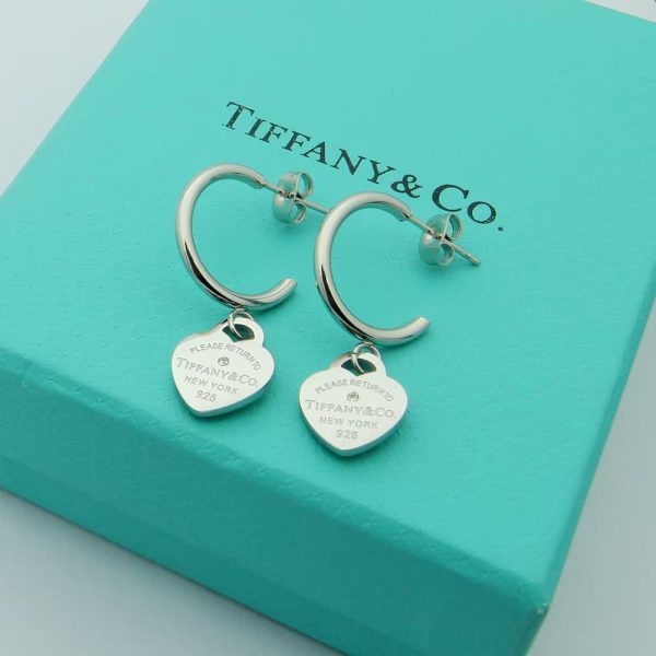 18K Return to Tiffany Hoop Earrings - 图片 7