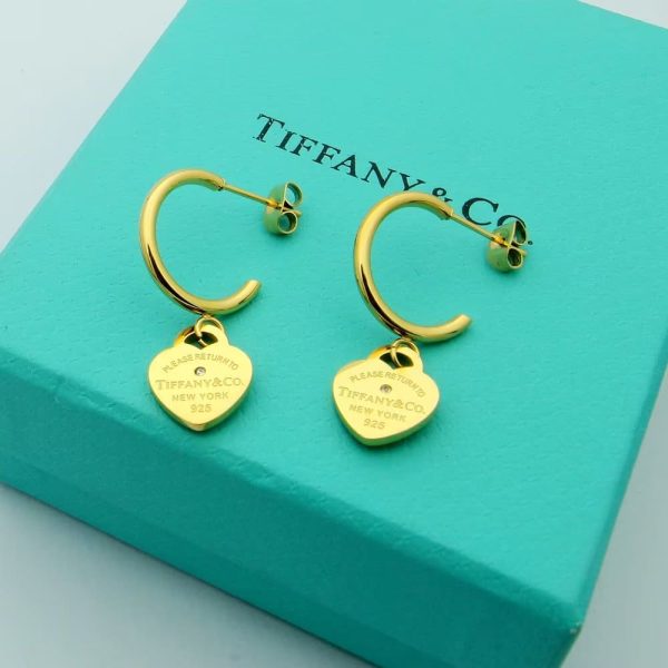 18K Return to Tiffany Hoop Earrings - 图片 8