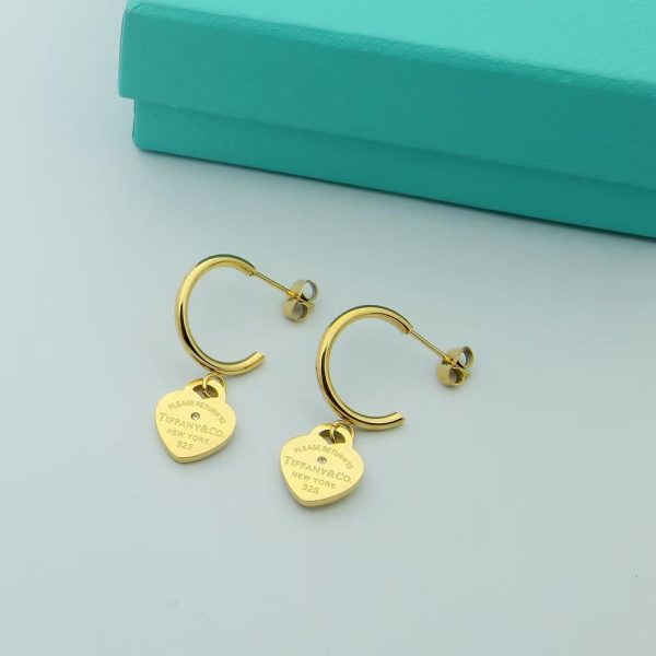 18K Return to Tiffany Hoop Earrings - 图片 9