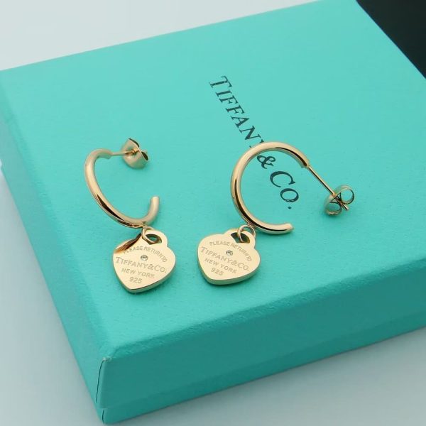 18K Return to Tiffany Hoop Earrings - 图片 10
