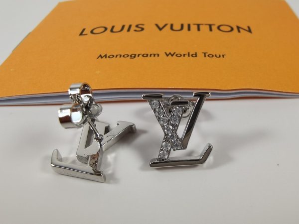 18K Louis Iconic Diamond Earrings - 图片 5