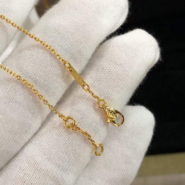 18K Lucky Alhambra Butterfly Pendant Bracelet - 图片 5