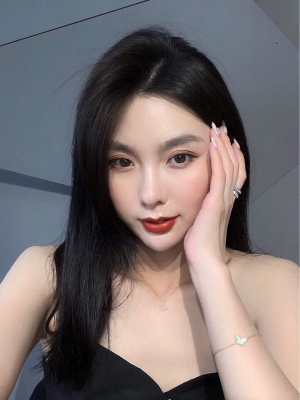 18K Lucky Alhambra Butterfly Pendant Bracelet - 图片 5