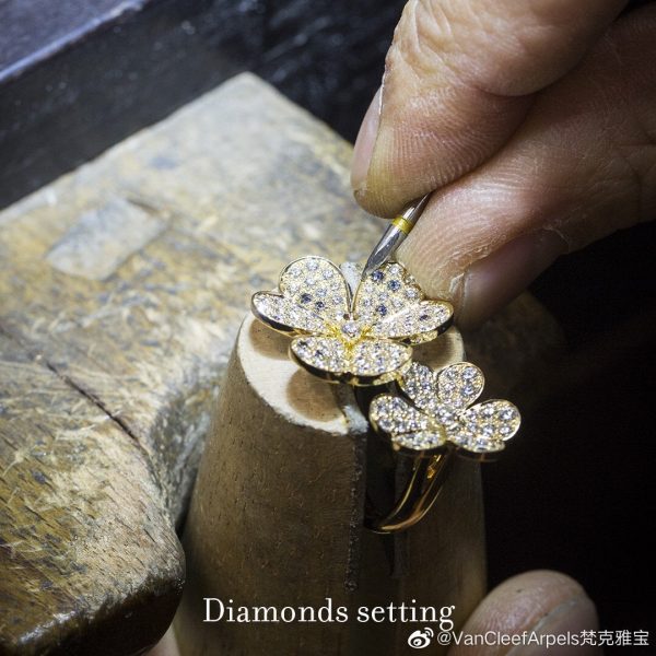 18K Frivole Between the Finger Ring - 图片 6