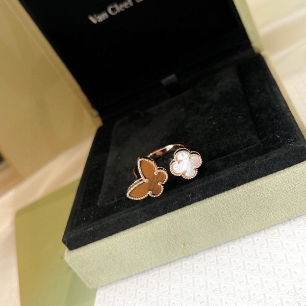 18K Lucky Alhambra Between the Finger Ring - 图片 6