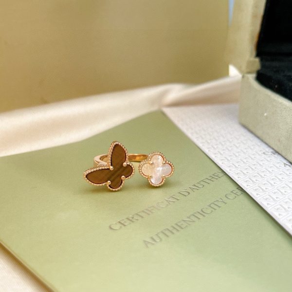 18K Lucky Alhambra Between the Finger Ring - 图片 8