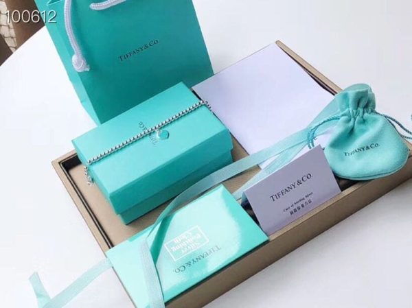 18K Return to Tiffany Blue Heart Tag Bead Bracelet - 图片 8
