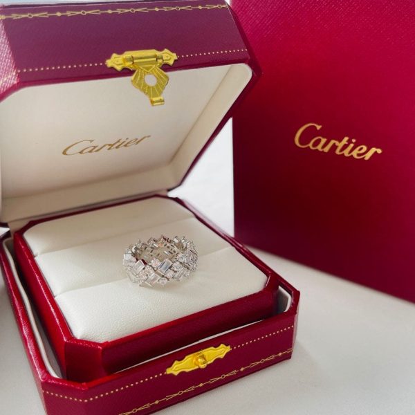 18K Reflection De Wedding Ring - 图片 5
