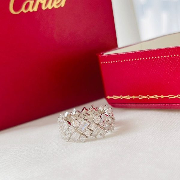 18K Reflection De Wedding Ring - 图片 7