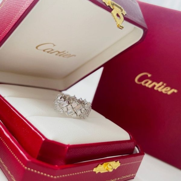 18K Reflection De Wedding Ring - 图片 8