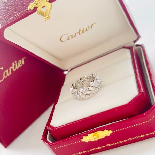 18K Reflection De Wedding Ring - 图片 9