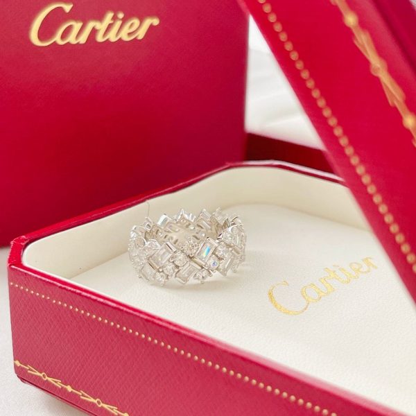 18K Reflection De Wedding Ring - 图片 10