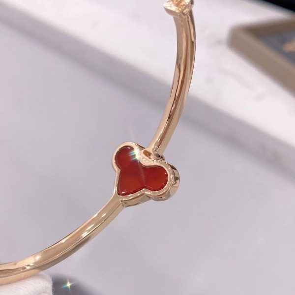 18K T Fleur De Lis Bracelet - 图片 6