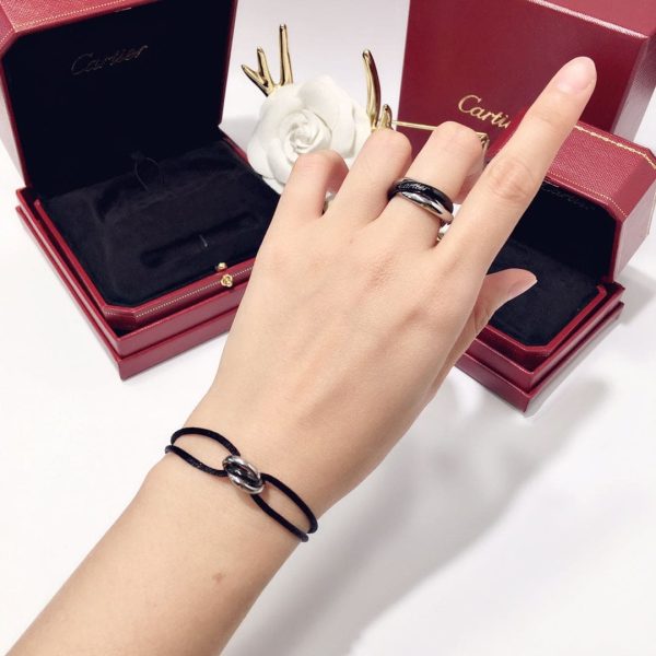 18K Trinity Classic Ceramics Ring - 图片 8