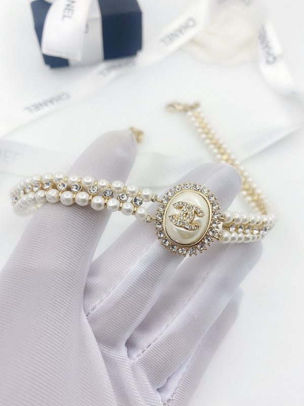 18K CC Pearl Necklace - 图片 4