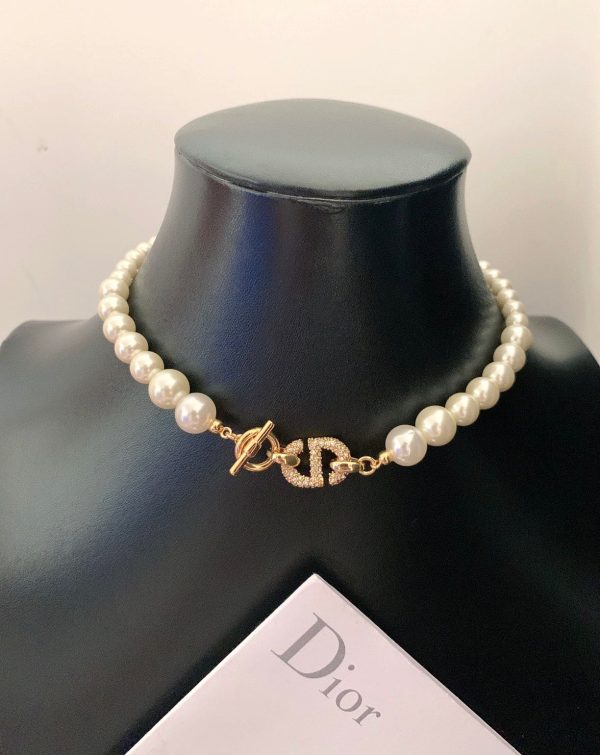 18K CD Pearl Necklace - 图片 3