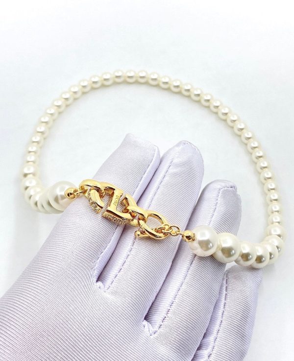 18K CD Pearl Necklace - 图片 5