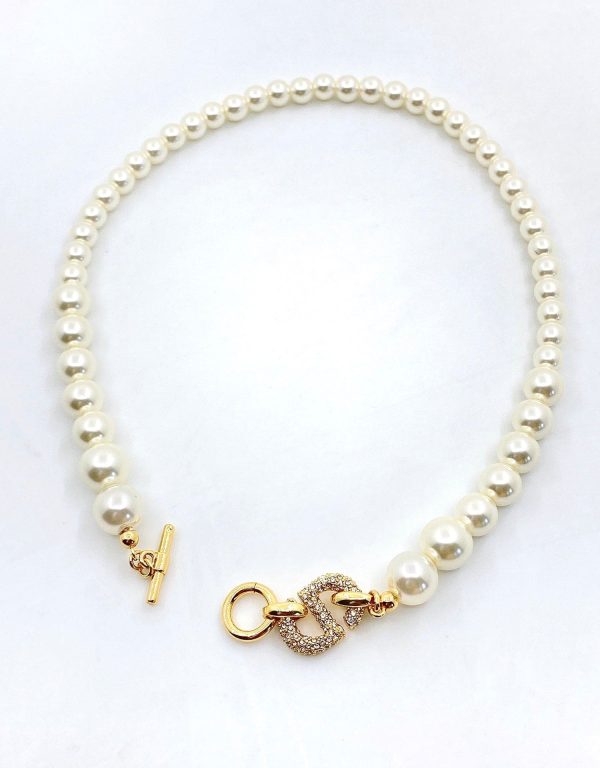 18K CD Pearl Necklace - 图片 6
