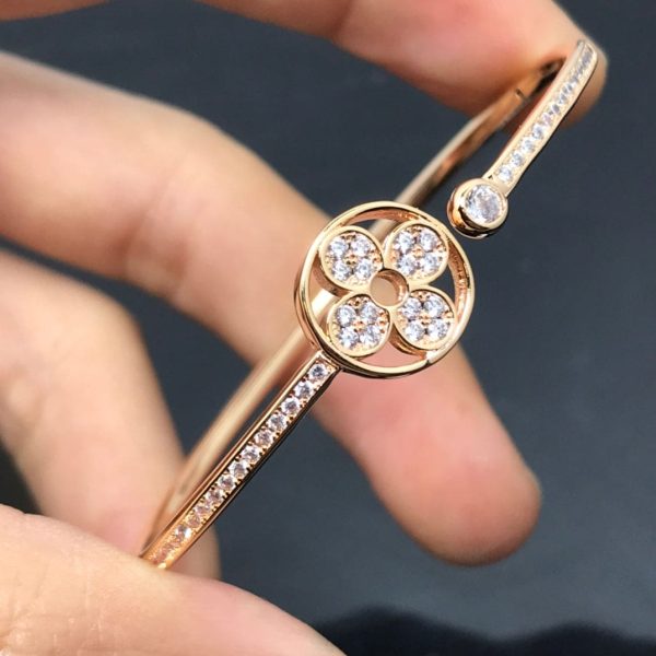 18K Louis Idylle Blossom Twist Bracelet - 图片 4