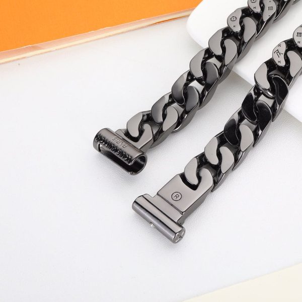 18K Louis Rainbow Chain Link Bracelet - 图片 7