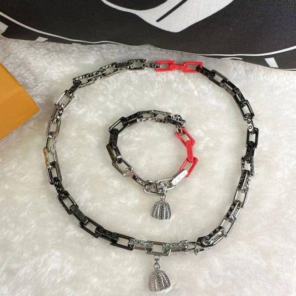 18K Louis x YK Monogram Chain Bracelet - 图片 7