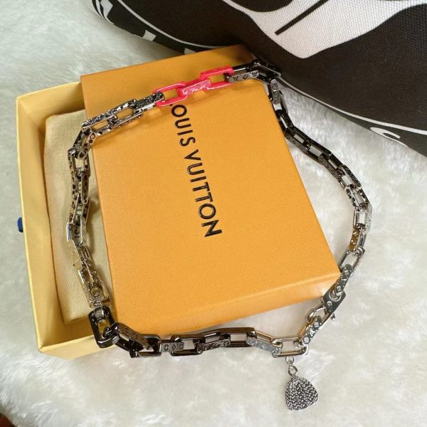 18K Louis x YK Monogram Chain Necklace - 图片 4